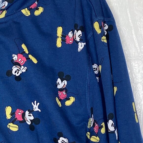 Disney Unisex Mickey Mouse Full Zip Sweatshirt Hooded Jacket Adult L - Picture 3 of 11